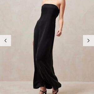 ALOHAS Black Strapless Maxi Dress